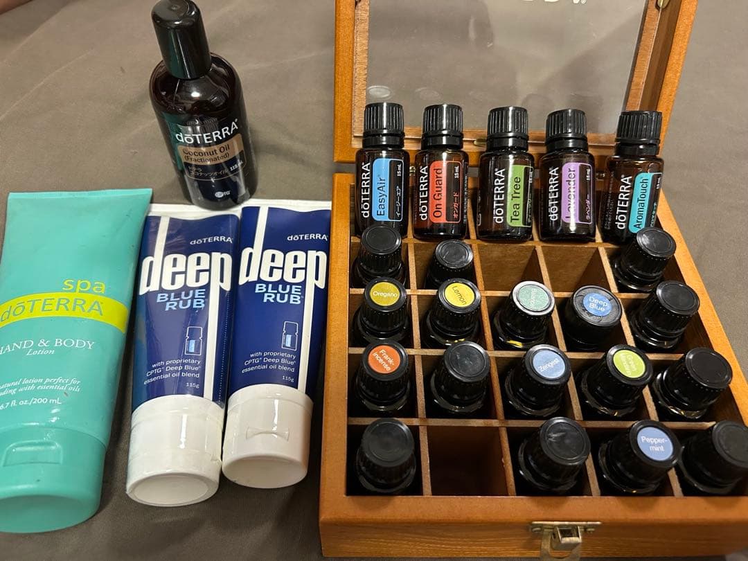 【Nonmisa 】dōTERRA エッセンシャルオイル木箱セット