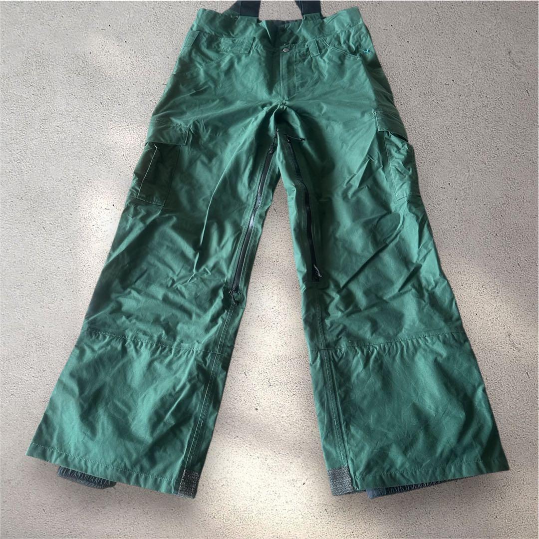23-24 greenclothing ムーブメントカーゴPTダルグリーン 中古
