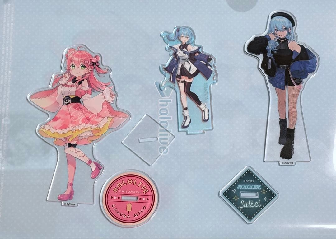 ホロライブ アクリルスタンド さくらみこ／星街すいせい 3点セット