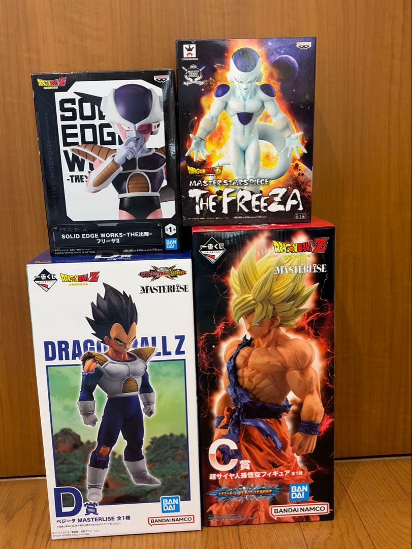 一番くじ MSP ドラゴンボール C賞 孫悟空 D賞 ベジータ フリーザ