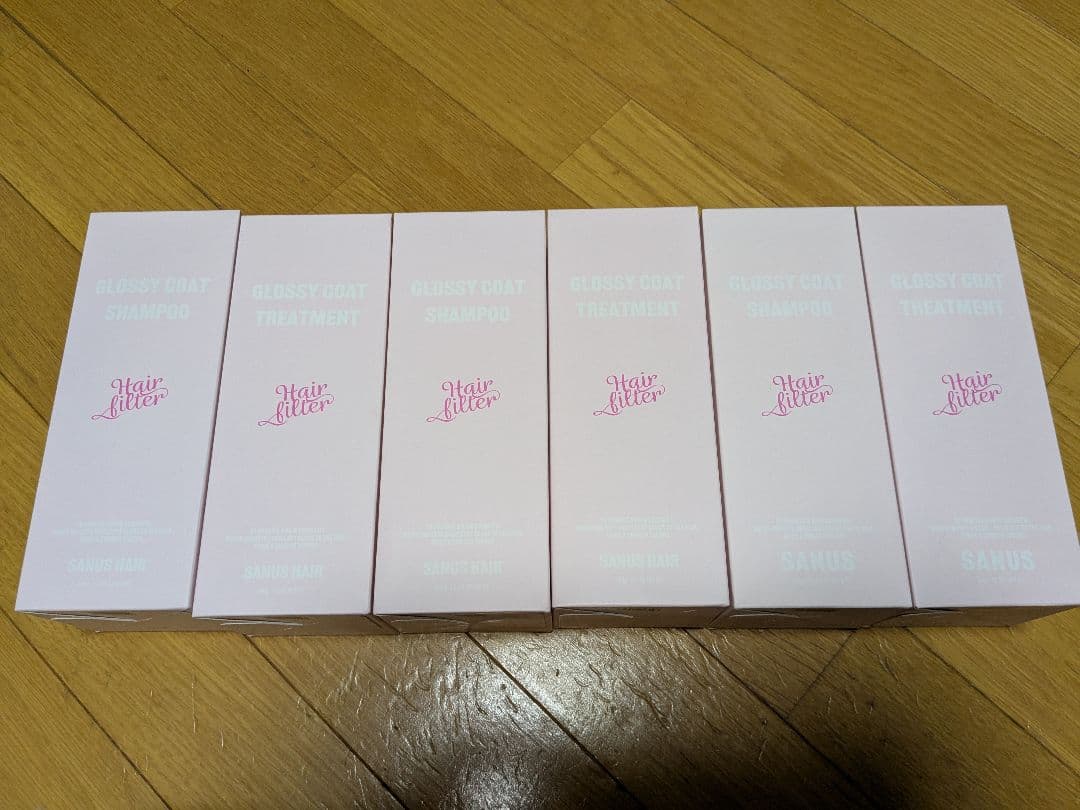 SANUS シャンプー＆トリートメント　3セット