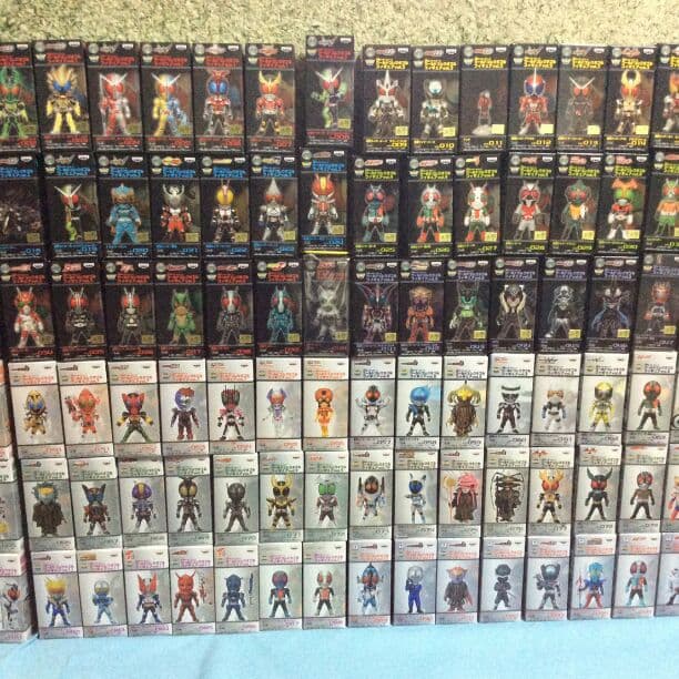 【未開封】仮面ライダーコレクタブルフィギュアvol.1～12フルコンプ96種