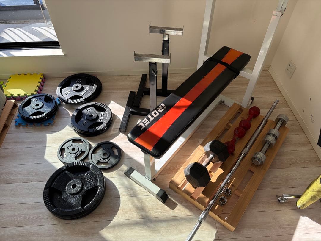 ベンチプレス　ウエイト　セット