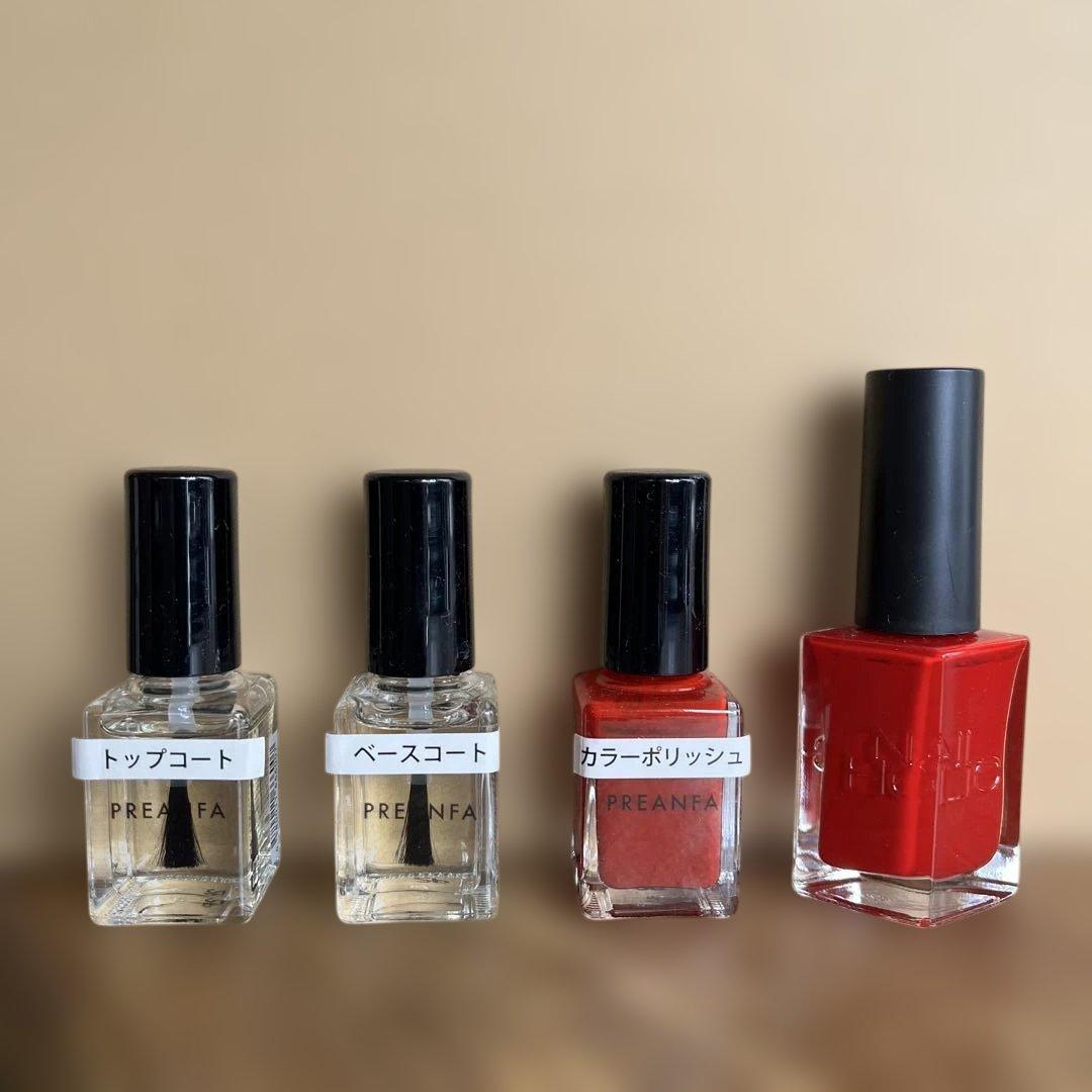 ネイリスト検定3級 指定色赤ポリセット - メルカリ