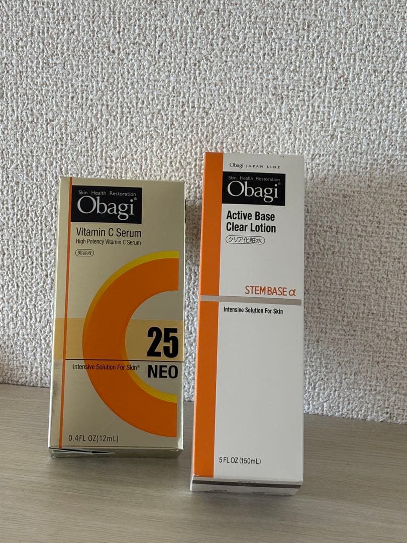 Obagi ビタミンCセラム 25 NEO & アクティブベースクリアローション