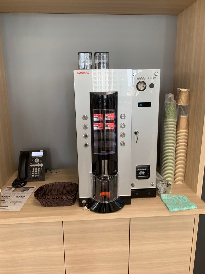 BONMAC コーヒーマシン RCM-PF2HD-LC メック付き