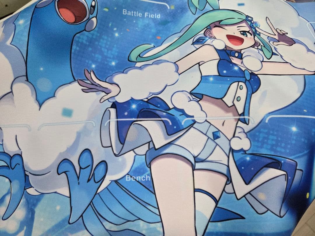 ルチア プレイマット ポケモンカード ジムリーダー チルタリス