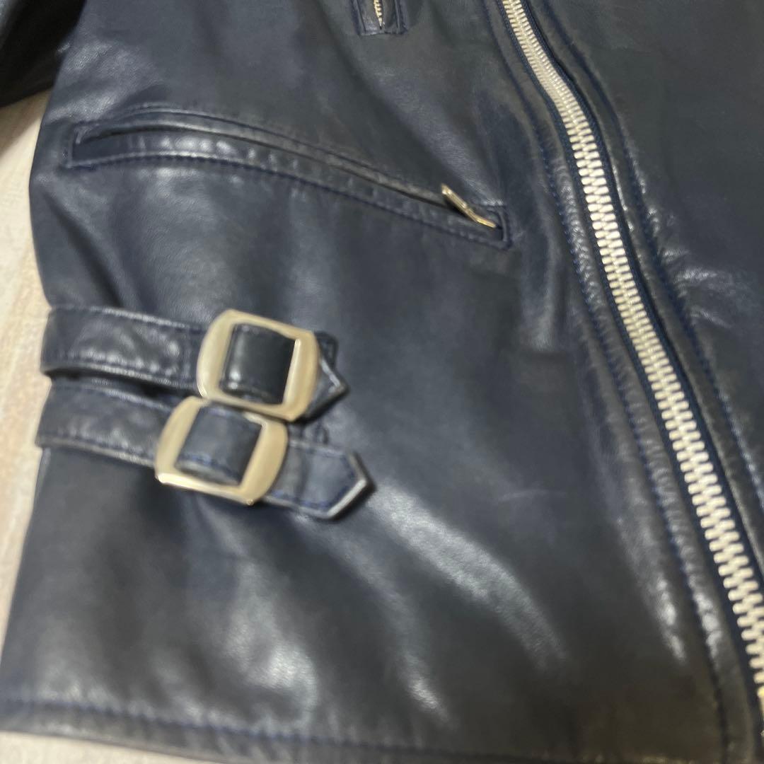 定価約12万 激レア】Paul Smith パテッド ライダース ジャケット