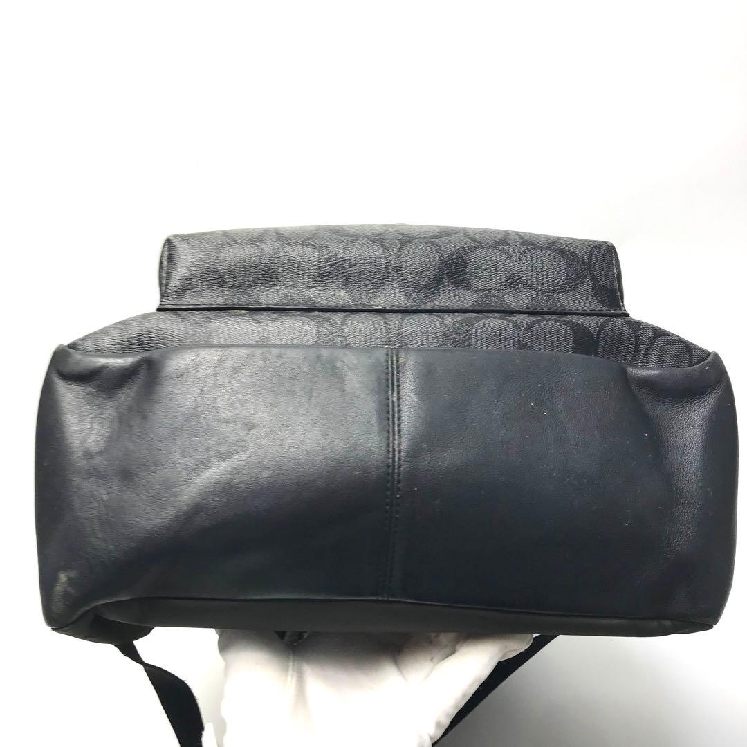 コーチ COACH ブラック リュック バックパック PVC 58314 レザー