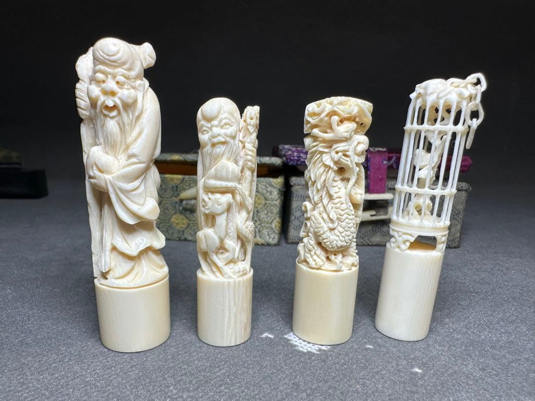 極上　印鑑　印材　置物　古美術品　 細密細工　骨董　アンティーク　彫刻 工芸品 貔恘 置物 極上品 精密細工 古美術 彫刻工芸品 彫刻 芸彫閣 通販