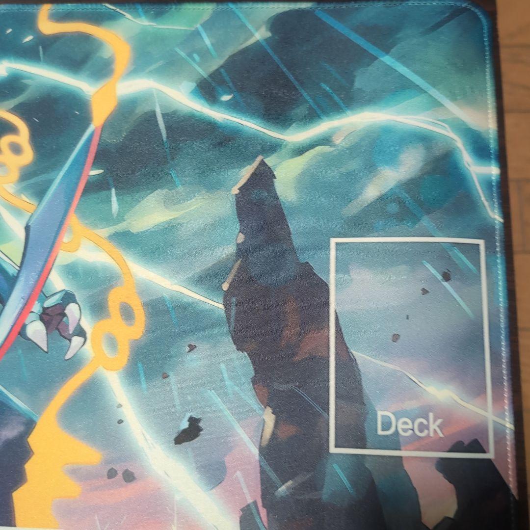 メガレックウザ 色違い ポケモン ポケカ プレイマット - メルカリ