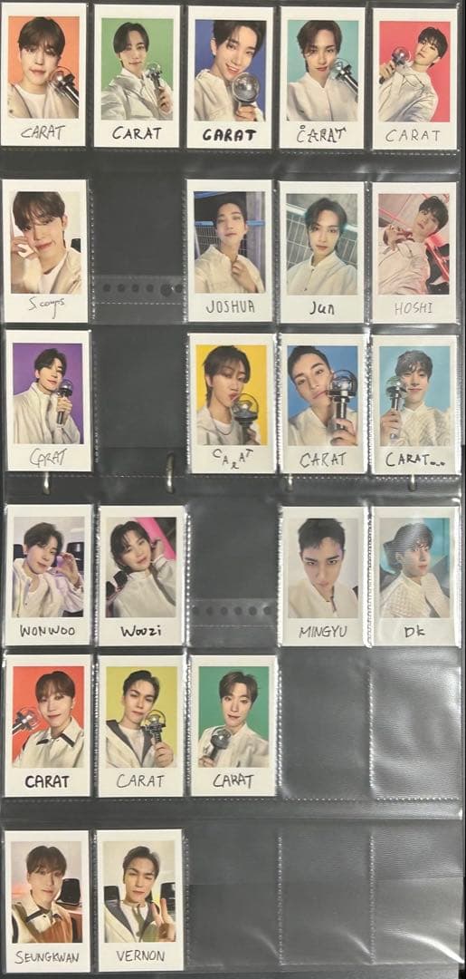 SEVENTEEN FOLLOW AGAIN インスタントフォト チェキ 22枚