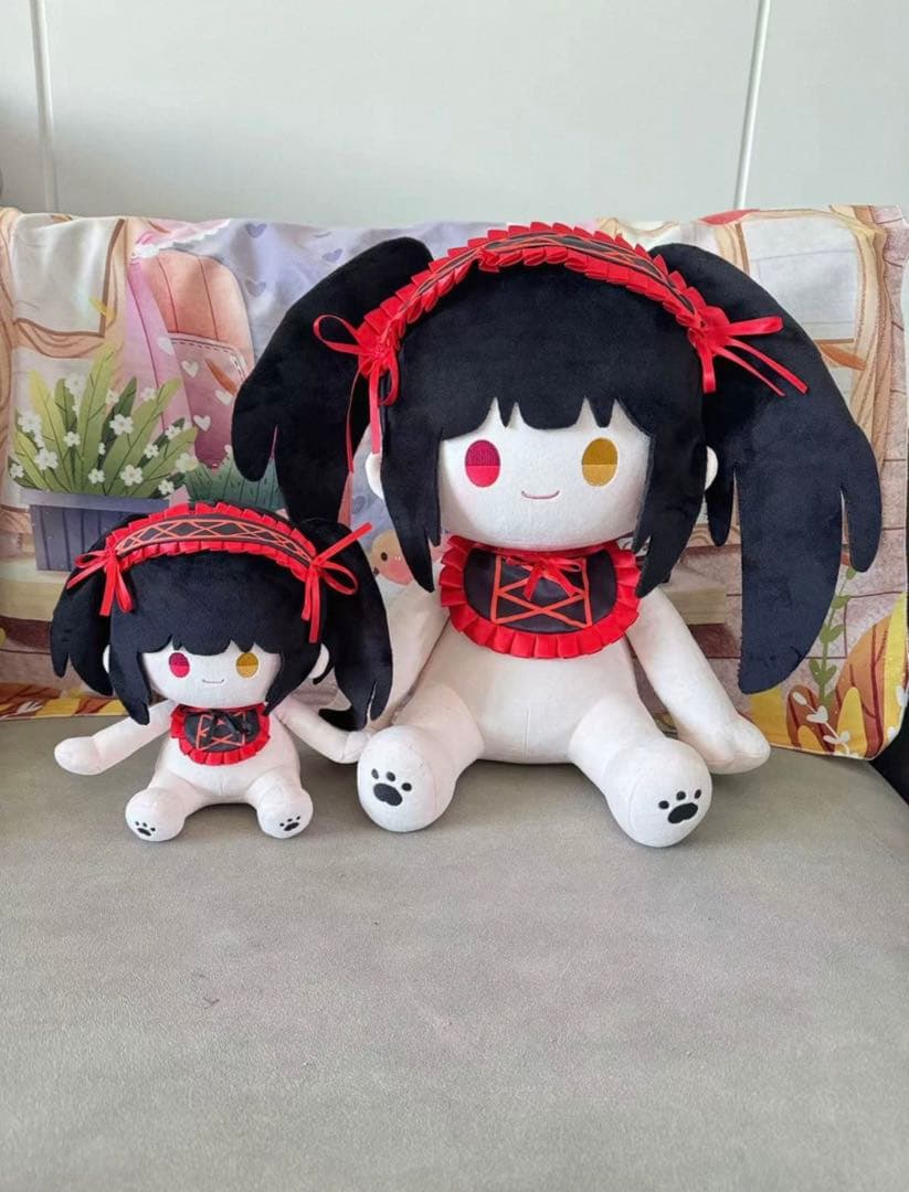 ☆ デート・ア・ライブ 時崎狂三 20cm・40cm ぬいぐるみ 《衣装セット》