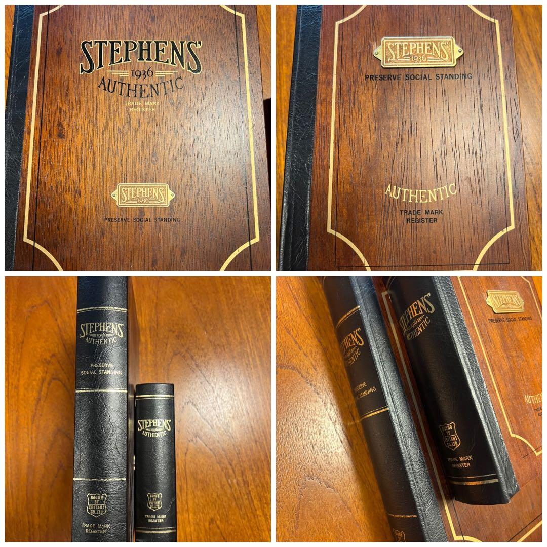 STEPHENS 1936 Authentic ブック型収納ケース 2個セット - メルカリ