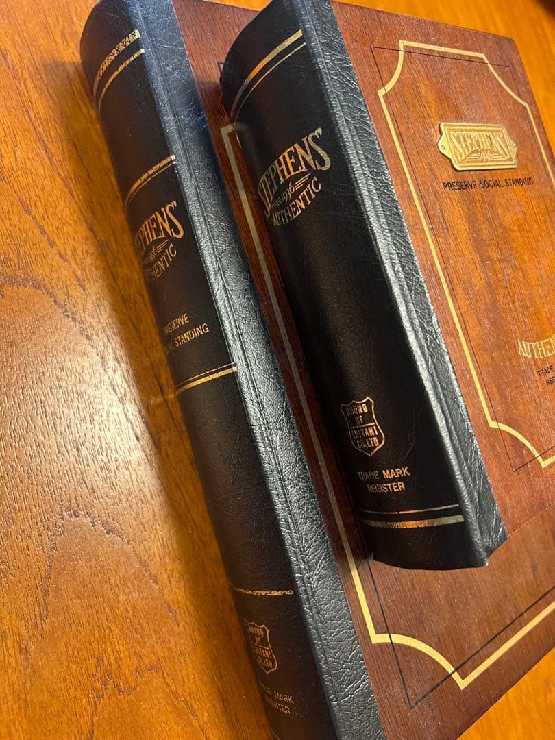 STEPHENS 1936 Authentic ブック型収納ケース 2個セット - メルカリ