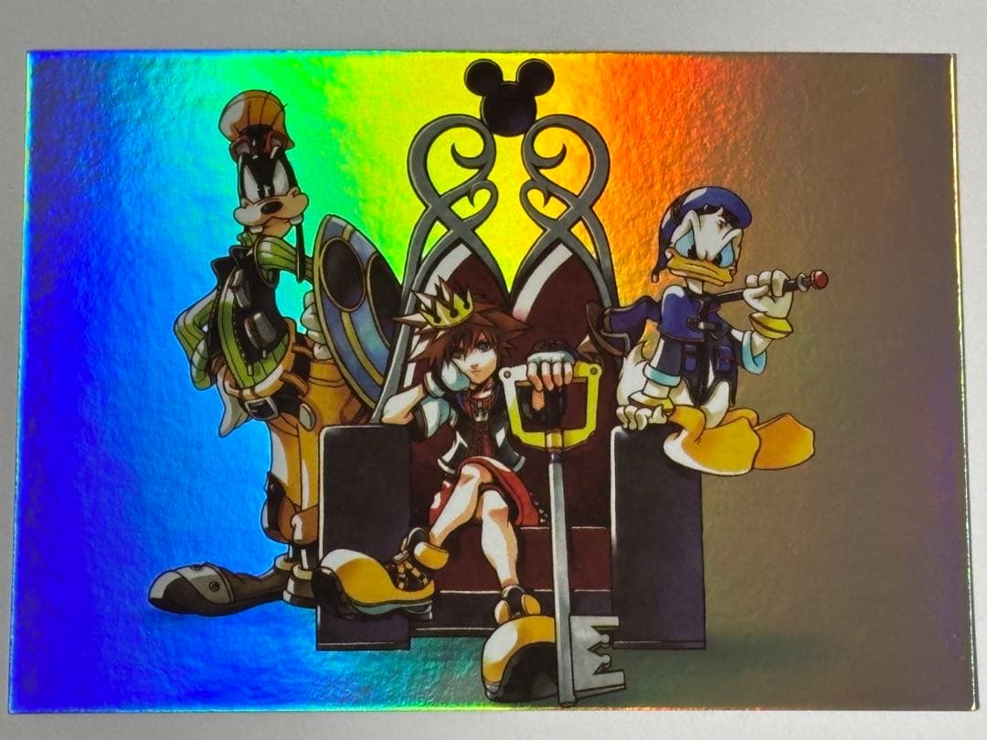 キングダムハーツ アートミュージアム キングダムレア(ホロカード) 「王座」 キングダム ハーツ / アートミュージアム BOX | スクウェア