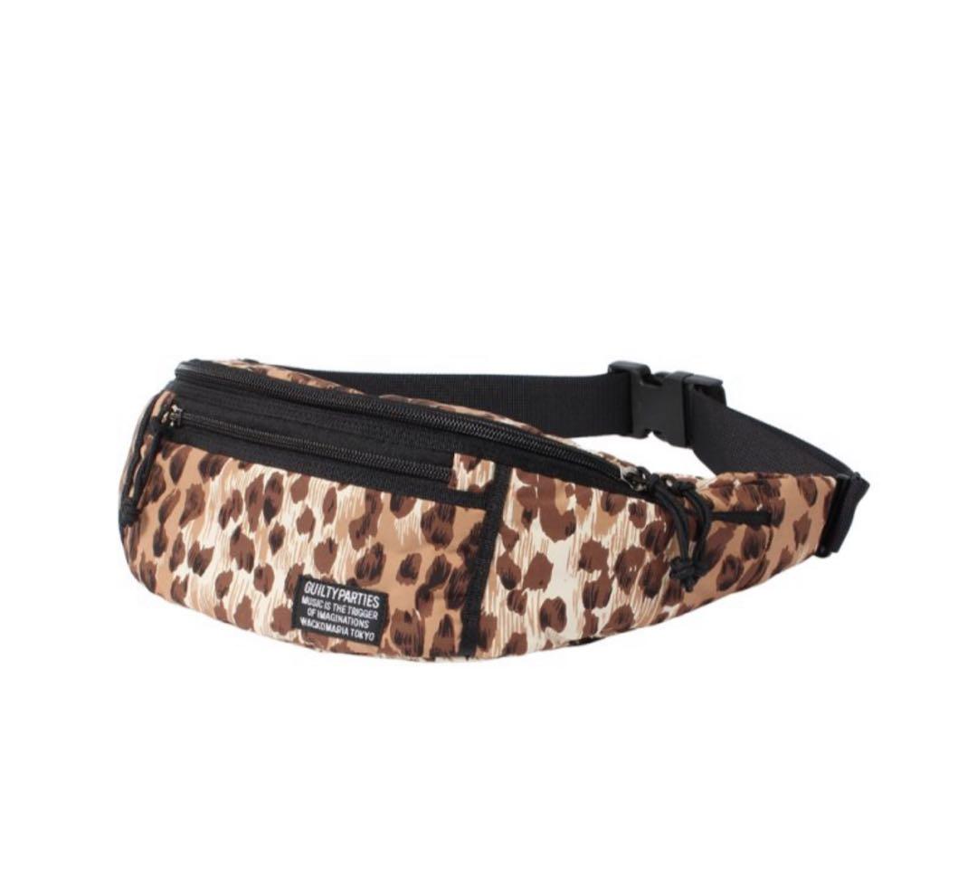 バッグ WACKO MARIA/SPEAK EASY LEOPARD WAIST BAG
