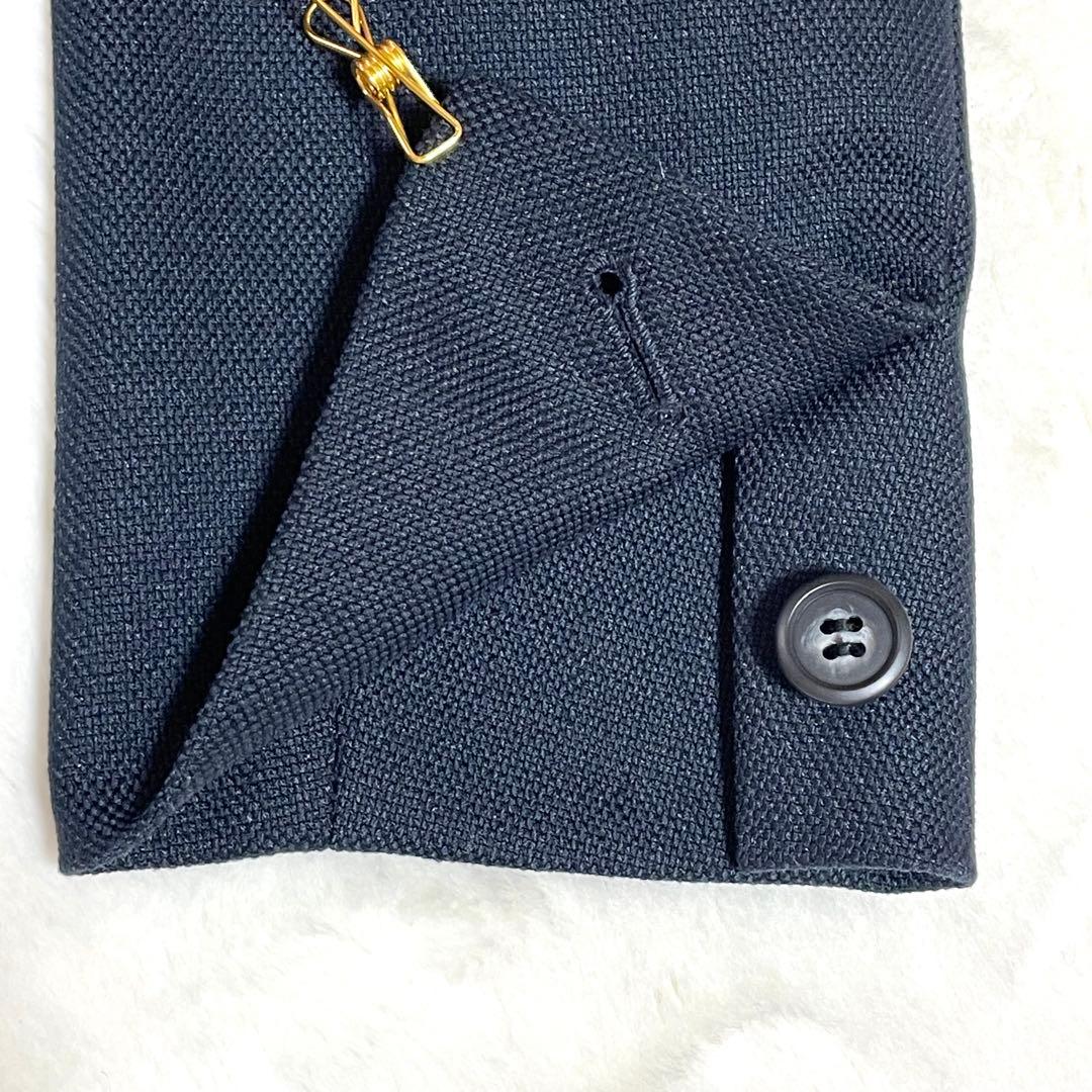 美品 PLST プラステ　ノーカラー　セットアップ　パンツスーツ　カノコ生地 M