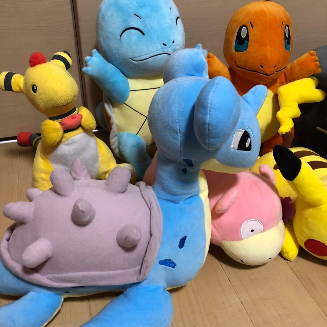 ポケモン ぬいぐるみ まとめ売り 9体 セット売り - メルカリ