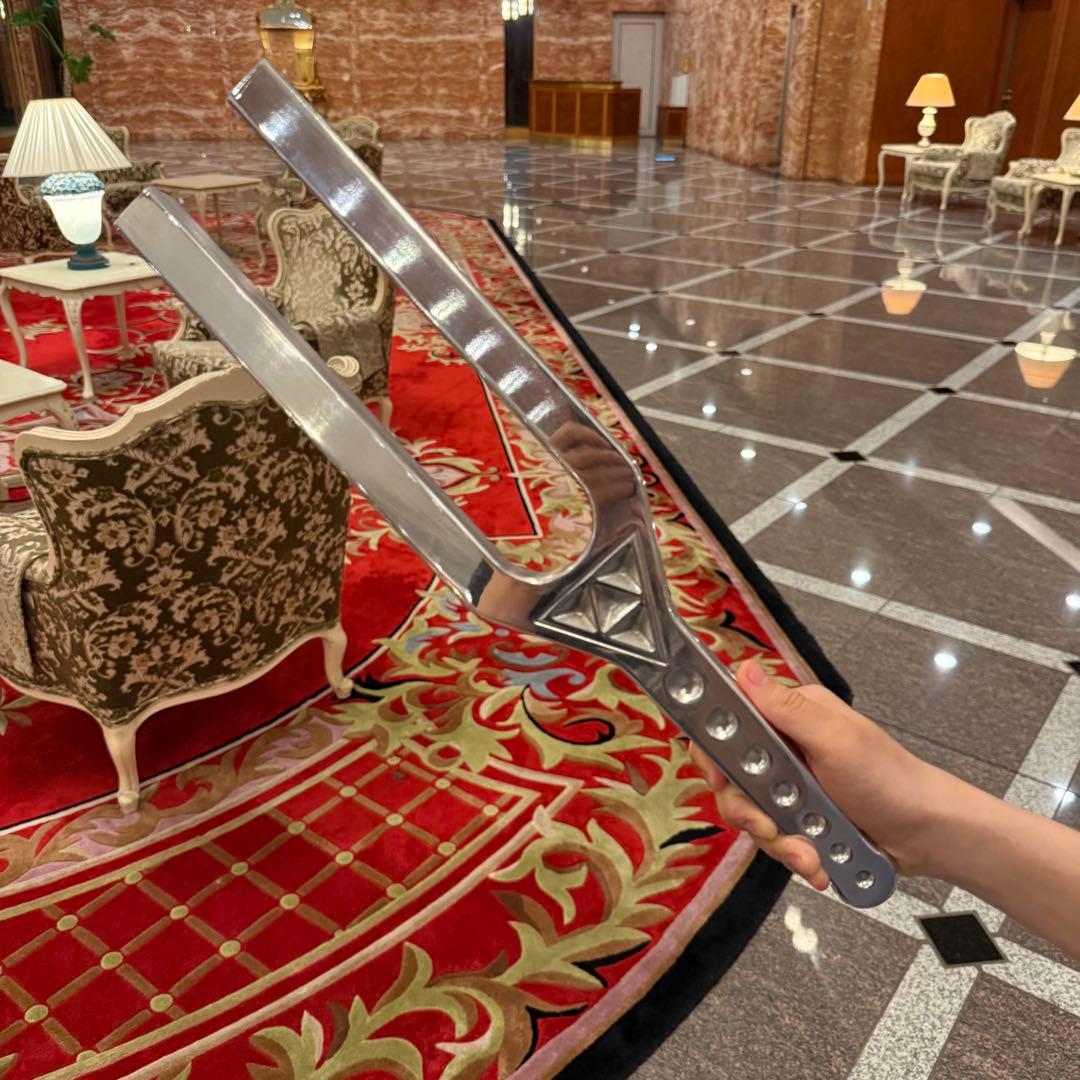 年末特価※D288Hz ヒーリング ビッグチューニングフォーク〈大型音叉