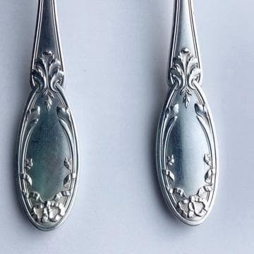 アイルズバロウ様専用】4本セット☆リボンモチーフ☆ティースプーン