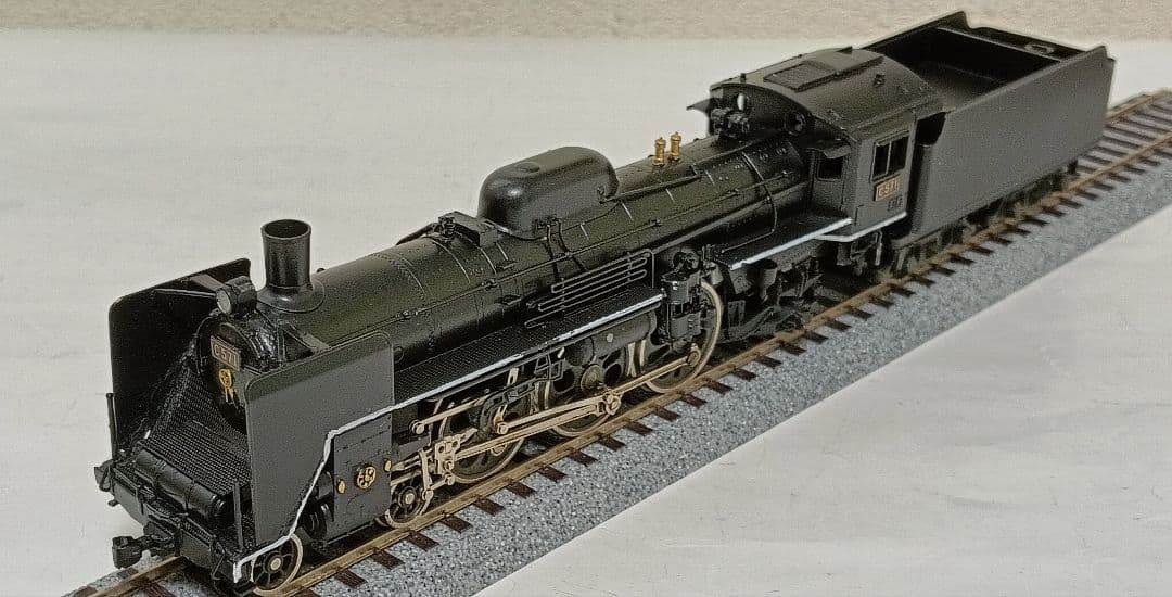 HO、 アダチ C57蒸気機関車、モーター交換、メンテナンス済 - メルカリ