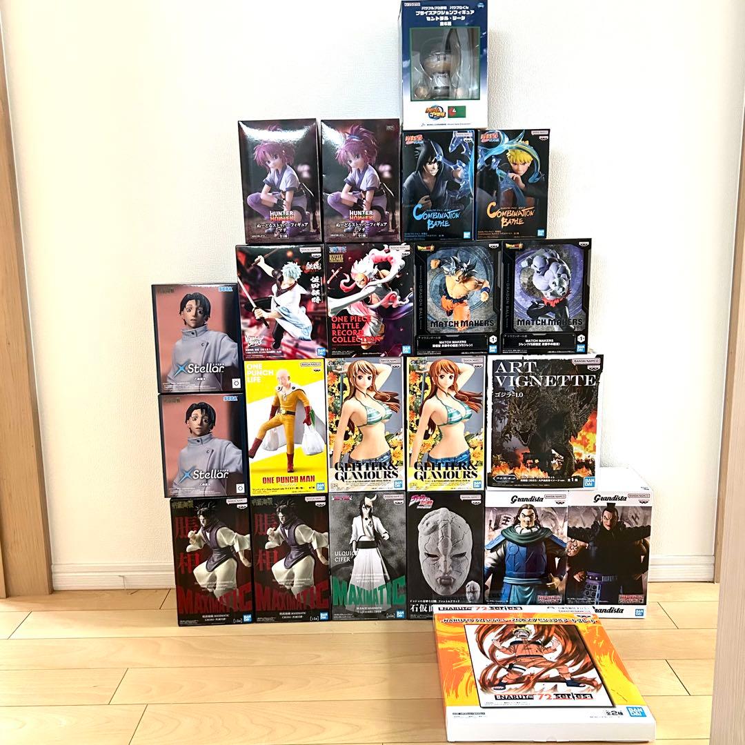 最新プライズフィギュア　22点　まとめ売り　　新品、未開封品