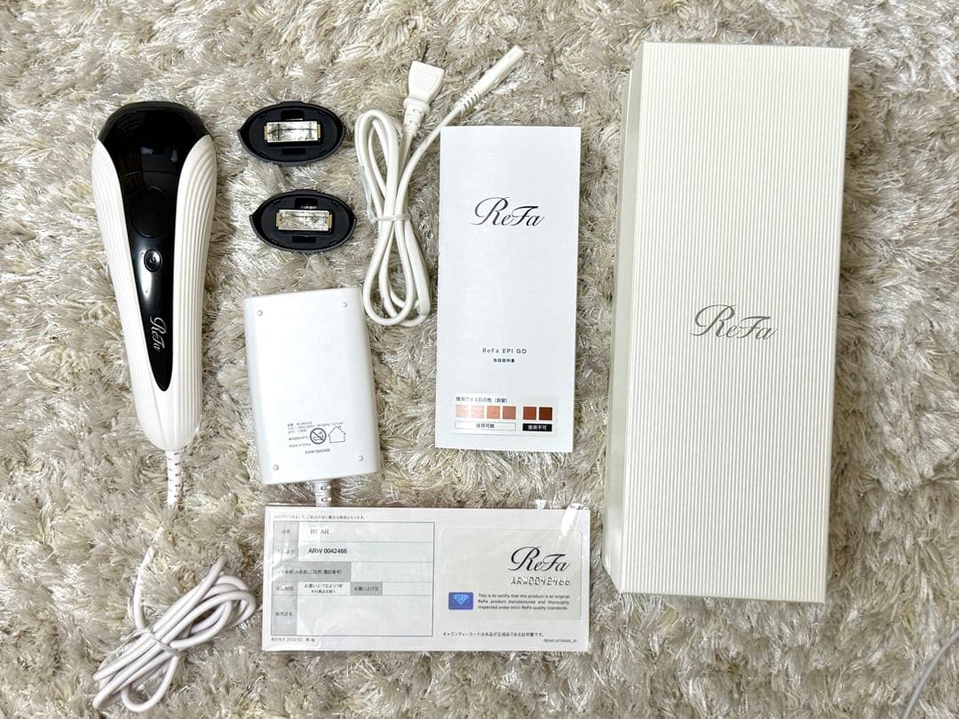 リファ エピゴー　ReFa EPI GO 家庭用光美容器脱毛　美品