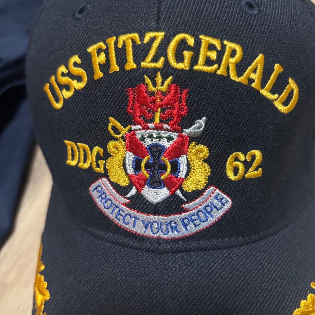 アメリカ海軍「USS FITZGERALD（DDG-62）」 ネイビーキャップ