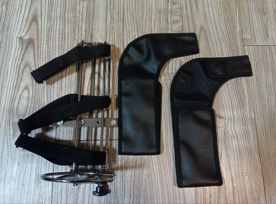 車椅子用　ボンベ架 MS-134 ミキ＆フットサポートベルト