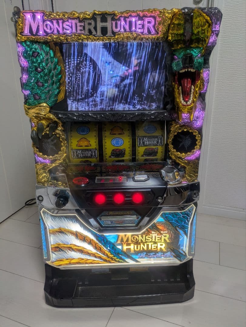 モンスターハンター　月下雷鳴 パチスロ機