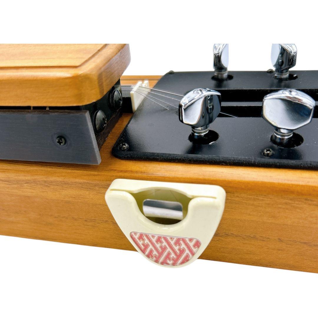 逸品】 美品 木村流 高級 電気大正琴 ゆずりは 大正琴 ハードケース ケース