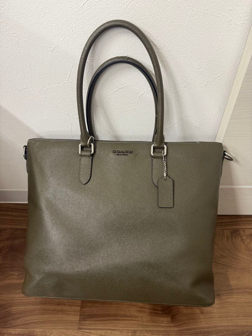COACH ベケット トートバッグ オリーブ