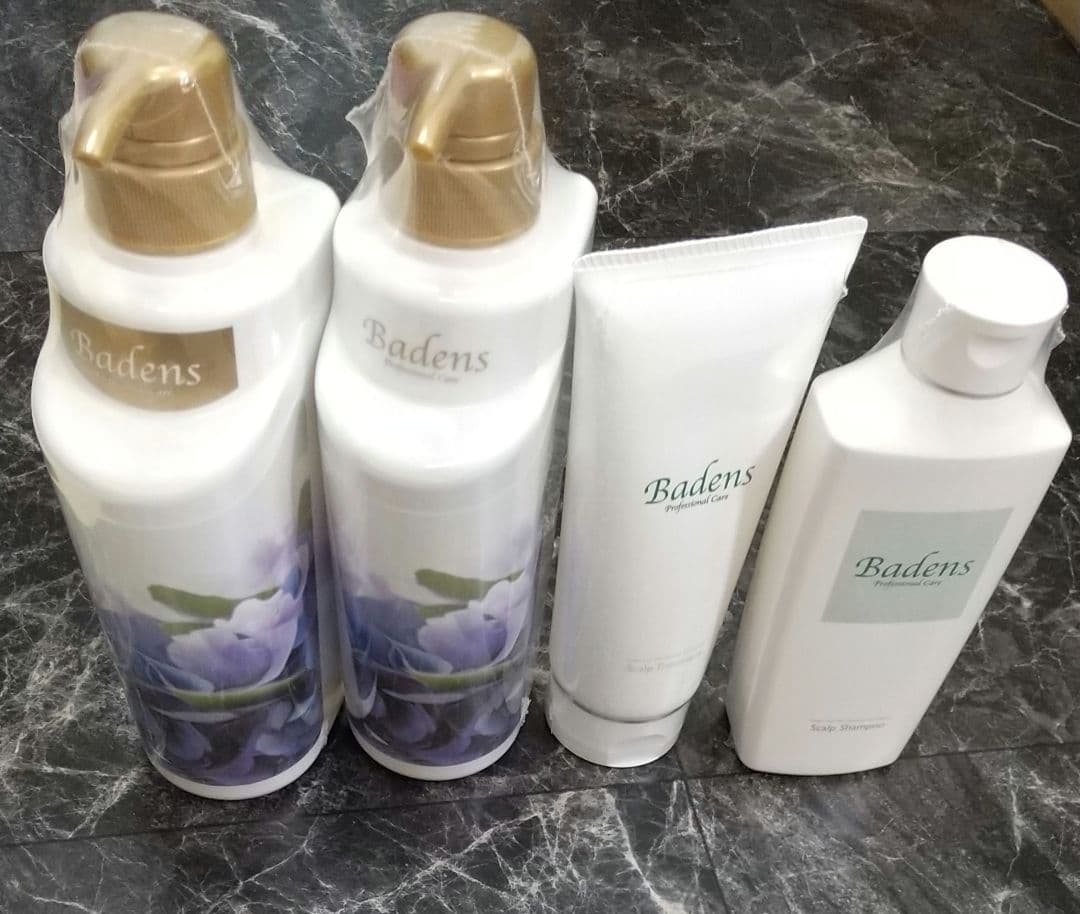 【未開封】バーデンス プレミアムフラワーシャンプー＆トリートメント 計4点セット