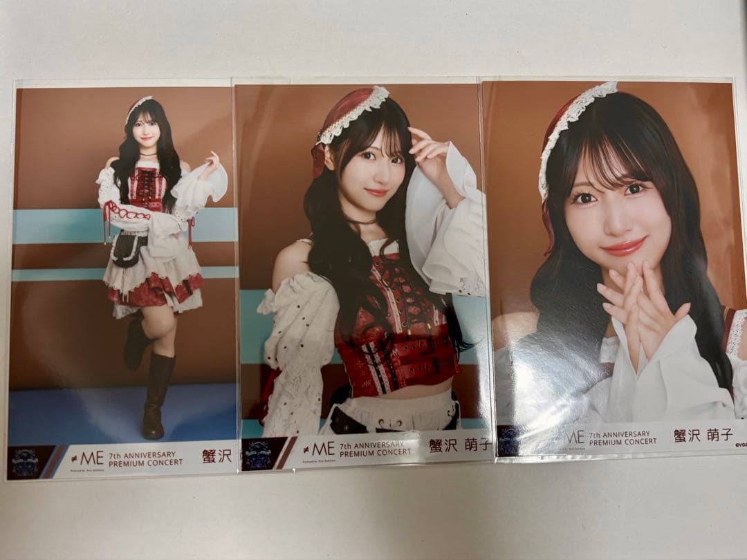 ≠ME ノイミー 蟹沢萌子 7周年コンサート 生写真 コンプ① - メルカリ