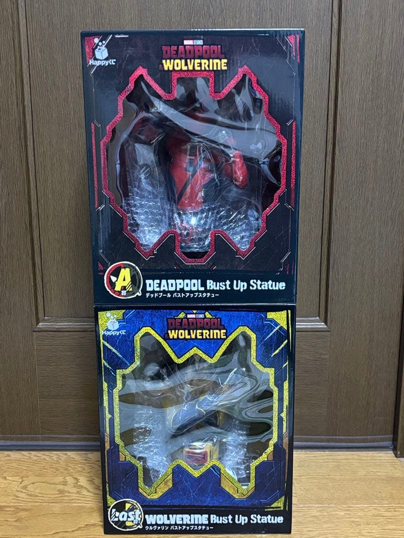 happyくじ MARVEL『デッドプール＆ウルヴァリン』 A賞&last賞