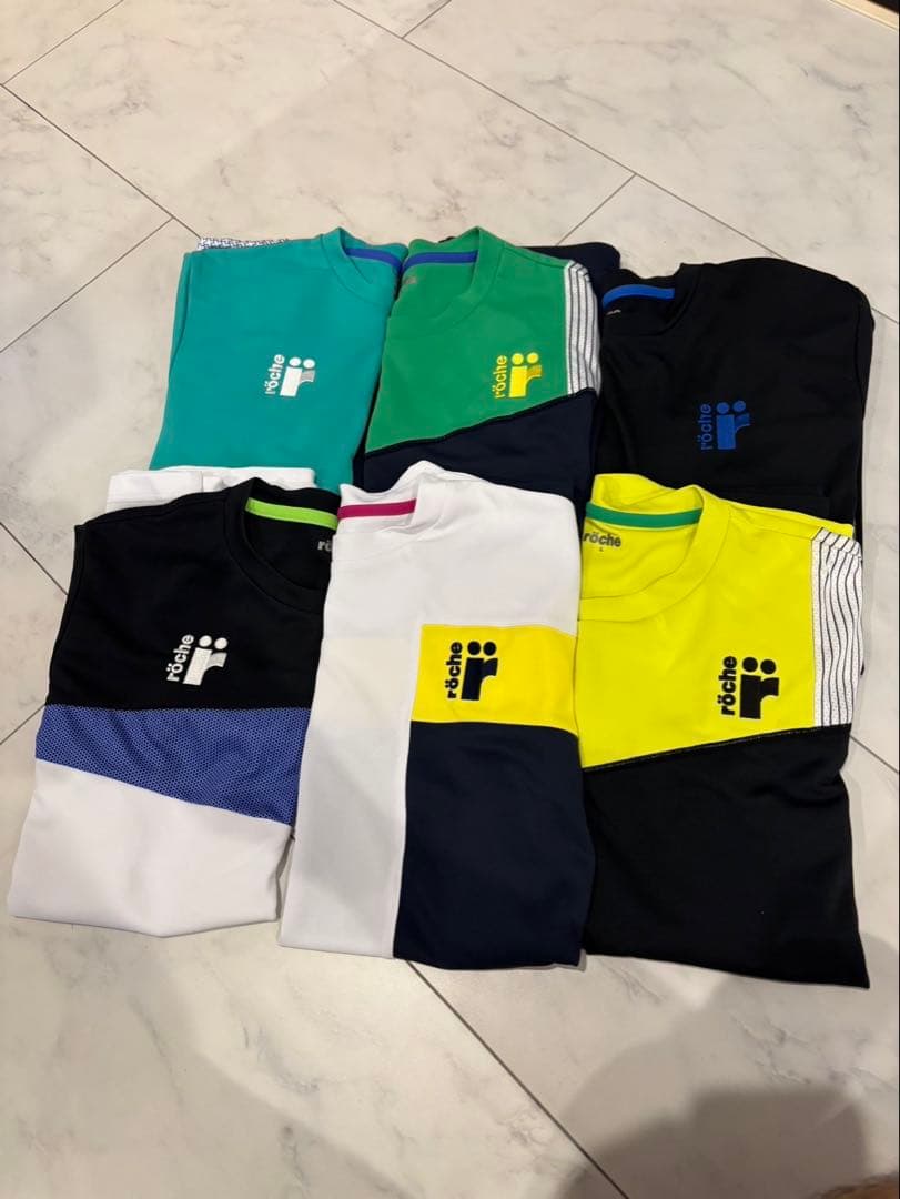 ローチェ　テニスゲームシャツ Lサイズまとめ売り