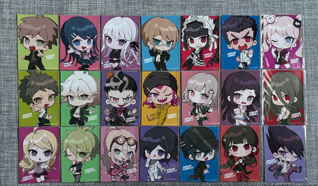 ダンガンロンパ DRAW!DRAW! 上倉エク くじ 購入特典 ブロマイド 全種