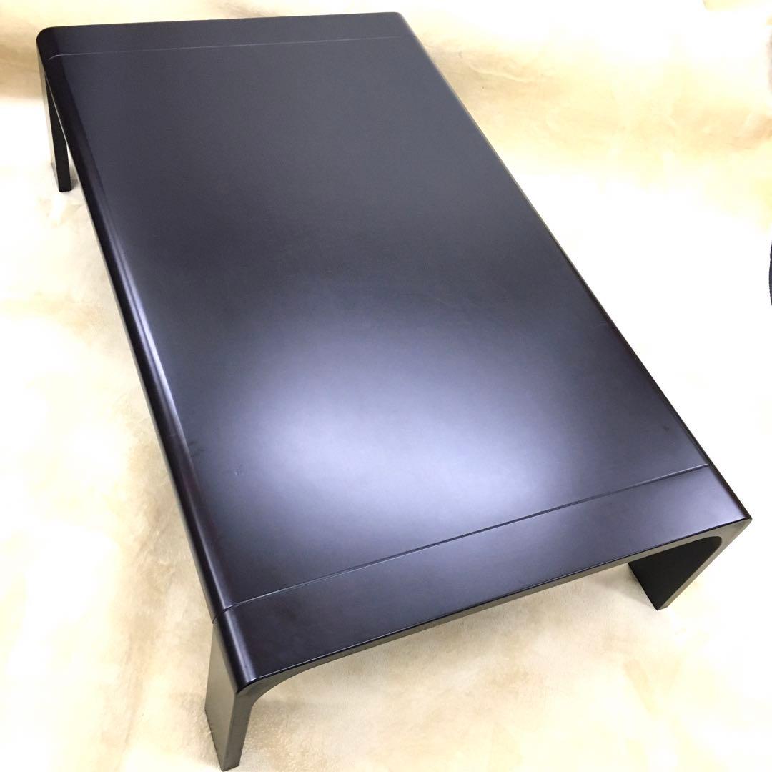 天童木工 ローテーブル 座卓 曲がり木 ブラウン