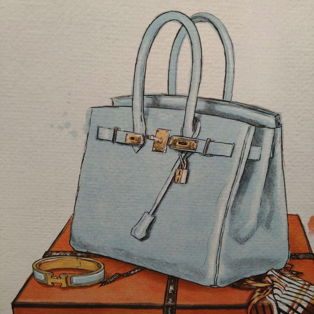 オリバーガル エルメス バーキン アート HERMES 絵画 Olivergal - メルカリ