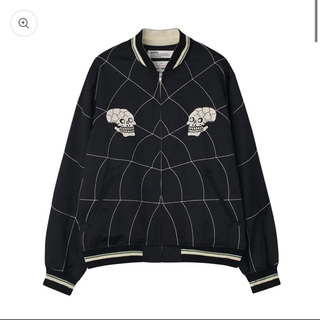 DAIRIKU 24SS Snake&Skull スカジャン