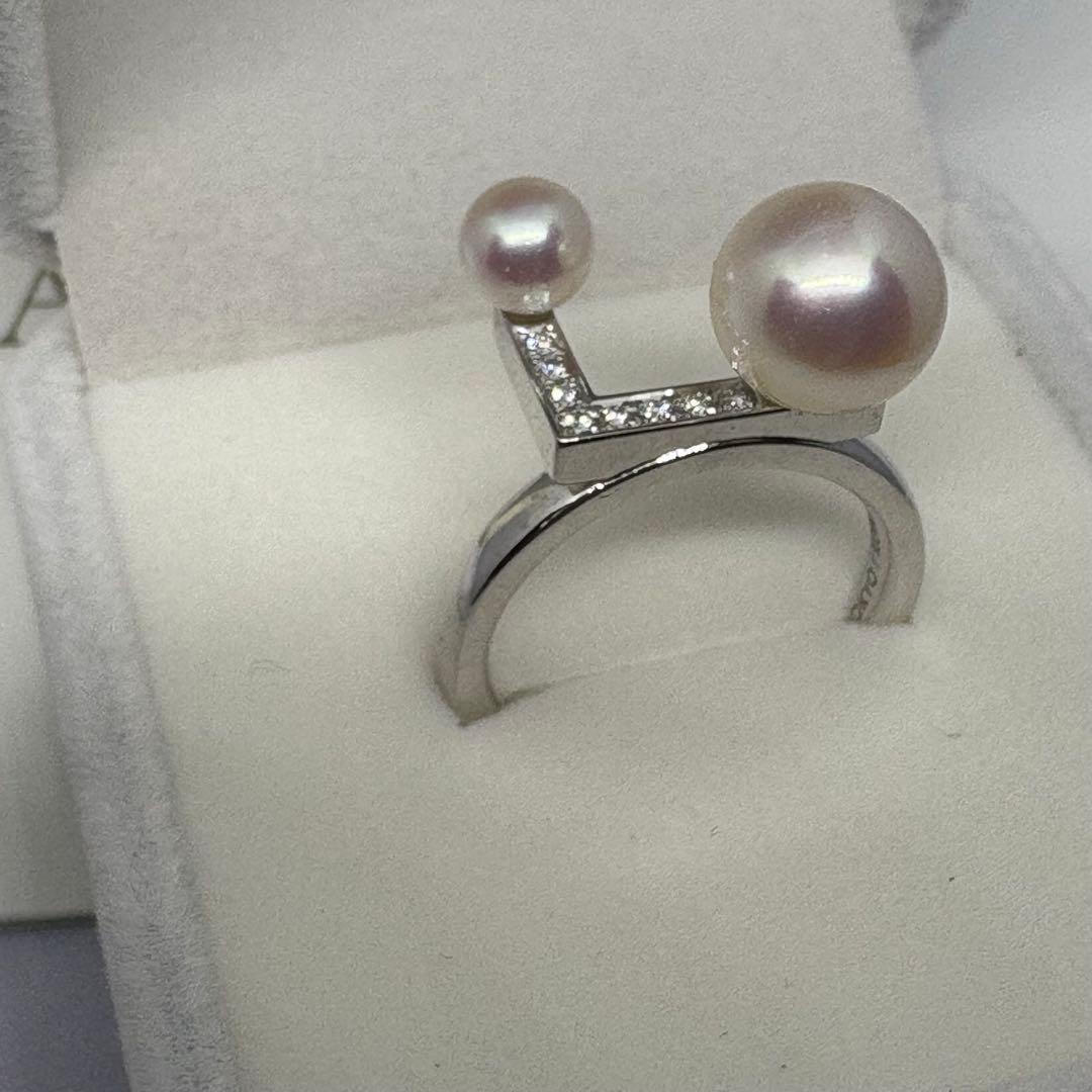 TASAKI バランスノート⭐︎パヴェパールリング 13号 ほぼ新品です