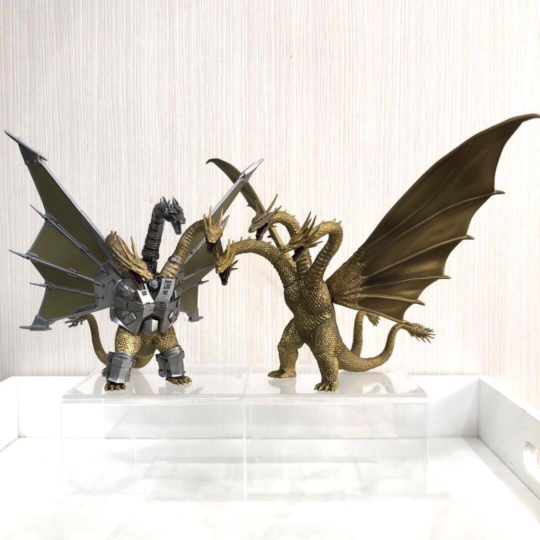 激造シリーズ　キングギドラ（1991）、メカキングギドラ（1991）　2体セット