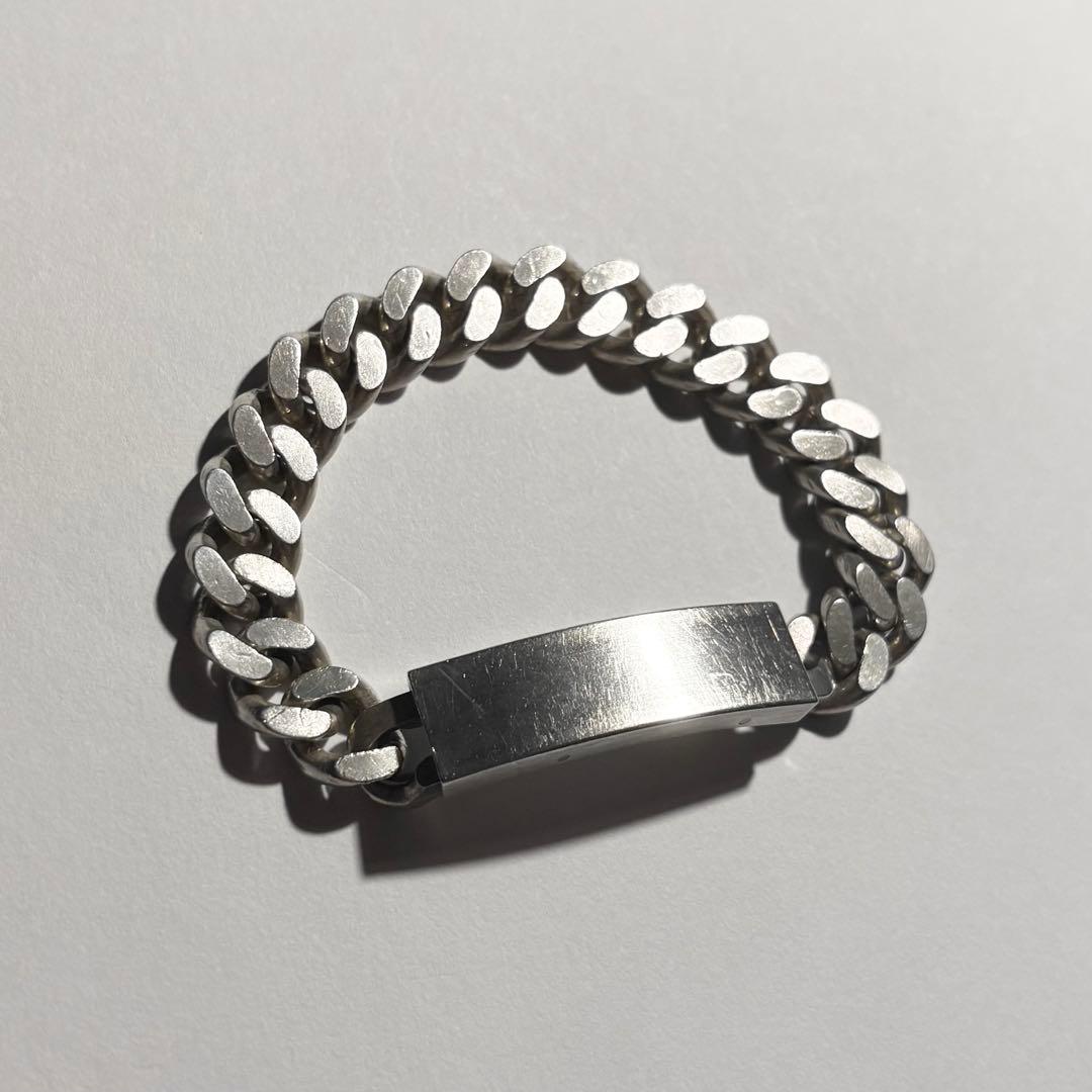 【1/12迄SALE❗️】Special 60s French IDブレス 蟹刻印 楽天市場】HERMES エルメス 60s - 80s ID ブレスレット / シルバー800