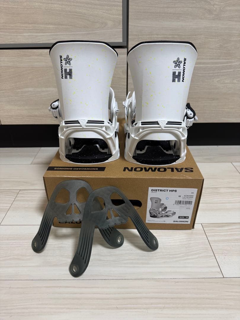 SALOMON DISTRICT HPS ホワイト ビンディング　M