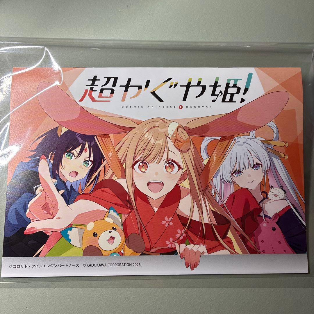 超かぐや姫 超かぐや姫！ 連動購入特典 リーフレット 小冊子