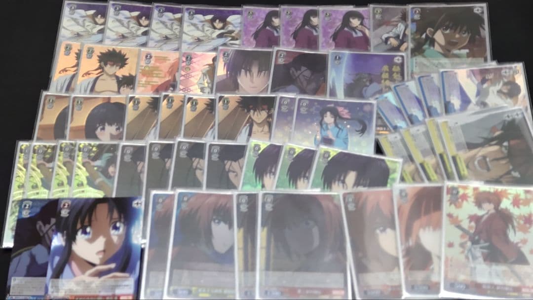 ヴァイス るろうに剣心 蒼紫 フルホイル　デッキ サイン4枚入