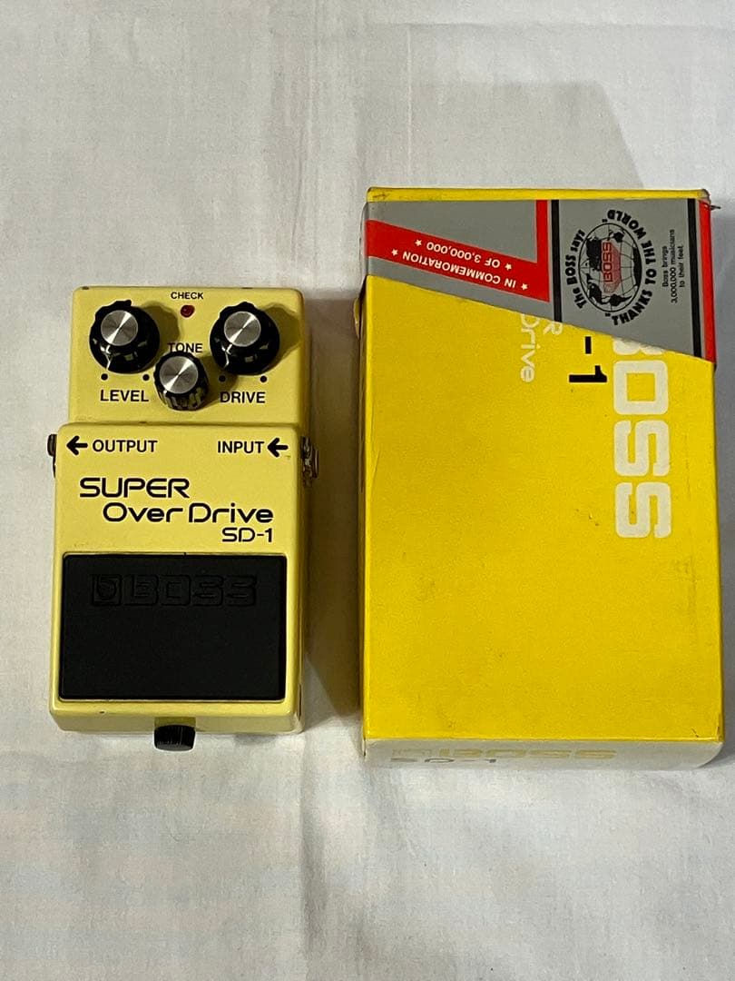 BOSS SD-1 日本製 艶あり 4558DD 箱付き美品 ACA電源