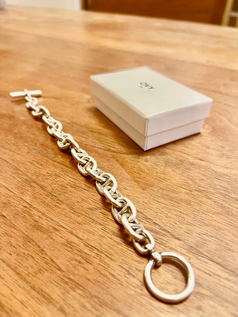 週末限定値下げ OVY Silver Anchor Chain Bracelet - メルカリ