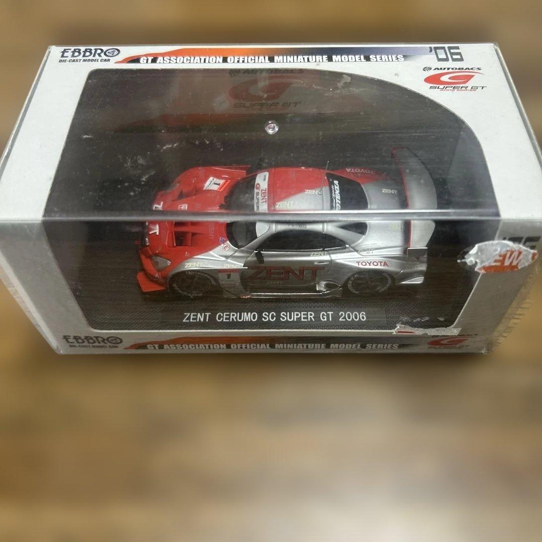 EBBRO ケース付 ZENT CERUMO SC SUPER GT 2006 - メルカリ